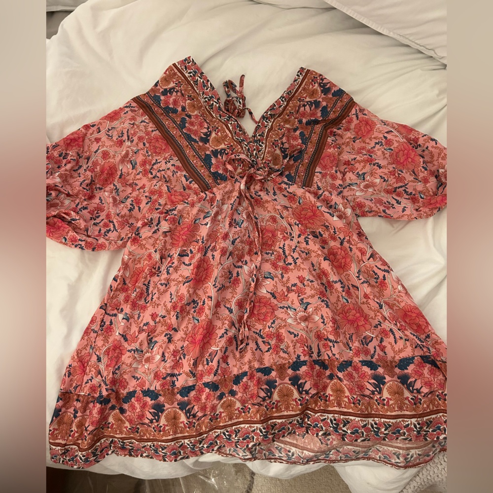 Cupshe floral dress